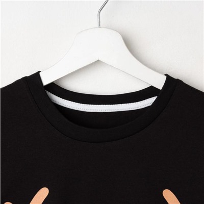 Футболка новогодняя мужская KAFTAN Xmas dad, размер 52