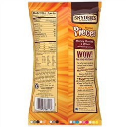 Snyder's, крендельки, медовая горчица и лук, 226,8 г (8 унций)
