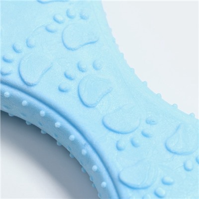 Игрушка плавающая «Лапки» Пижон Premium, вспененный TPR, 10.5×5.5×2 см, голубая