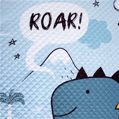 Покрывало 1.5-спальное «Этель» Dinoparty, 145×210 см, микрофибра