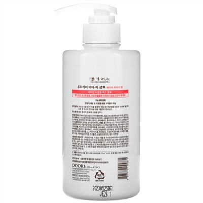 Doori Cosmetics, Vita-B Complex Shampoo, Baby Powder, 16.9 fl oz (500 ml)