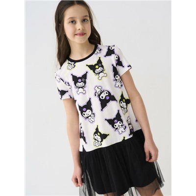 Платье трикотажное для девочек