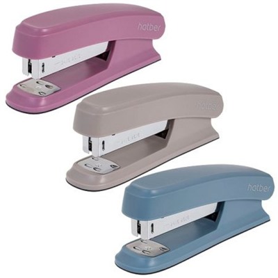 Степлер 24/6, 26/6 на 20 листов "Мист" ассорти, два типа скрепления (085953) Хатбер