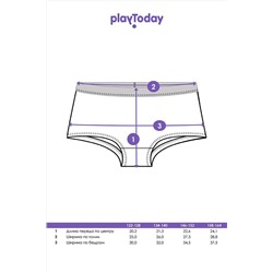 Трусы, 2 шт. PLAYTODAY, 1023302