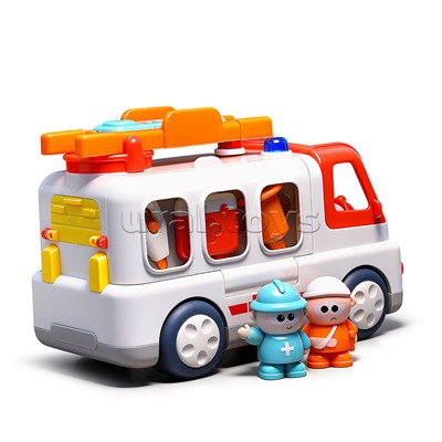 Машина "Скорая помощь" в коробке