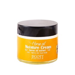 Jigott Увлажняющий крем с лошадинным маслом Horse Oil Extract Moisture Cream