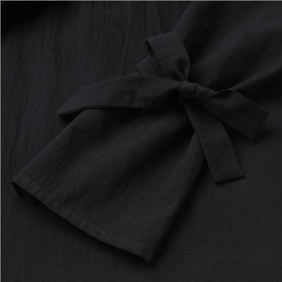 Блузка женская MINAKU: Enjoy, размер 48, чёрная