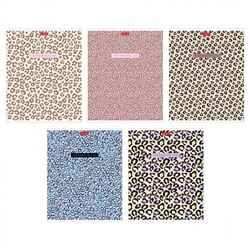 Тетрадь  48л клетка пластиковая обложка 300мкм "LEO-принт" (092368) Хатбер