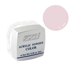 ZO Акриловая пудра для дизайна ногтей PC-01, розовый пудровый, 8 г 17776