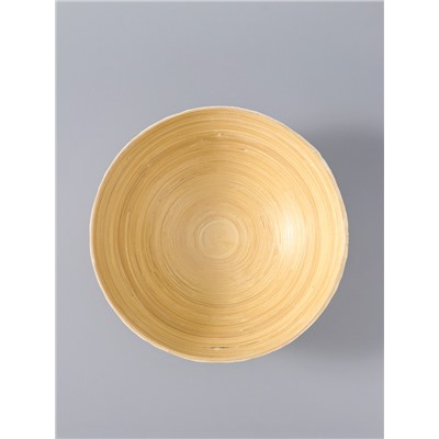 УЦЕНКА Салатник 25х25х8 см, бамбук