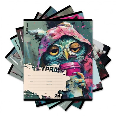 Тетрадь  24л клетка "Coffee Mania" 63279 ErichKrause