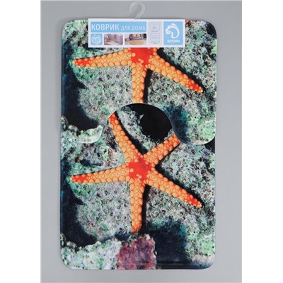 Коврик для ванны и туалета 2шт #23103913