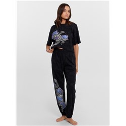 КОМПЛЕКТ ЖЕНСКИЙ (ФУТБОЛКА, БРЮКИ) 592432-1