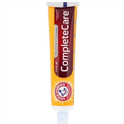 Arm & Hammer, Complete Care, Baking Soda & Peroxide Toothpaste, Plus Whitening with Stain Defense, 6.0 oz (170 g)