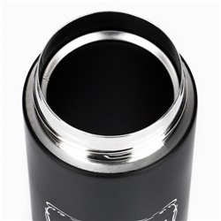 Термос, 420 мл, «Напиток мужика», сохраняет тепло 8 ч, с термометром