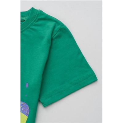 футболка детская с принтом 7447 (Зеленый)