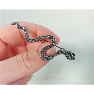 Брошь-кулон ЗМЕЙКА