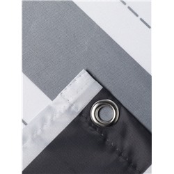 Штора для ванной «Этель» Lines, 145×180 см, полиэстер