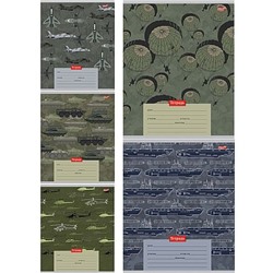 Тетрадь  12л клетка "МИЛИТАРИ ПАТТЕРН" 12-8826 Проф-Пресс