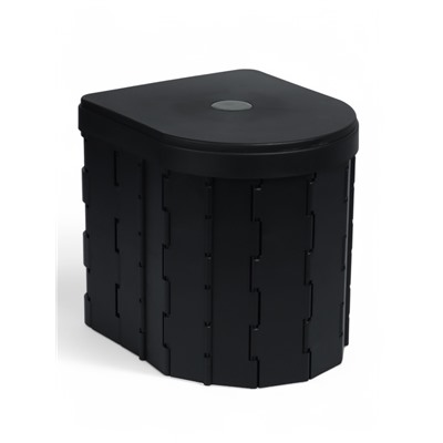 Туалет складной туристический Maclay, в комплекте 15 мешков, 12 пакетов абсорбента