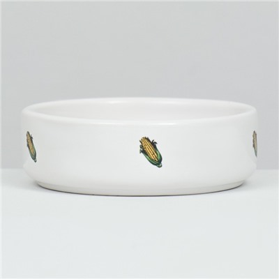 Миска для грызунов «Кукуруза», 80 мл 8.5×3 см, керамика