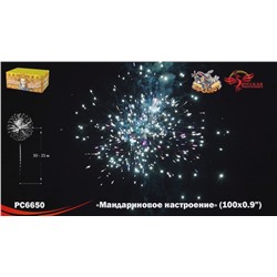 Фейерверк РС6651 Мандариновое настроение (0,8" х 100)