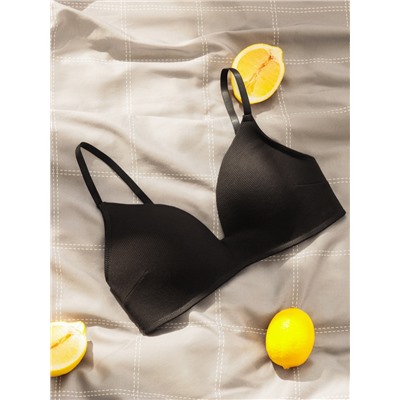 Бюстгальтер женский, цвет чёрный, размер 75C