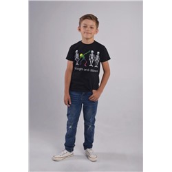 Футболка детская для мальчиков Dab арт.7173819 (Черный)