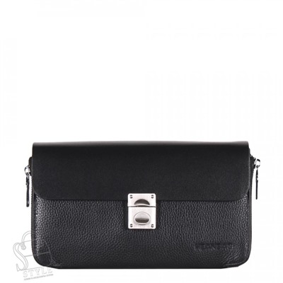 Клатч мужской кожаный 3509-2H black Heanbag