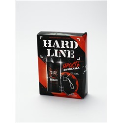 УЦЕНКА HARD LINE, набор "Ярость вулкана", гель для душа, 250 мл и мочалка для тела