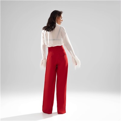 Брюки, Lifestyle (рэд, с поясом)