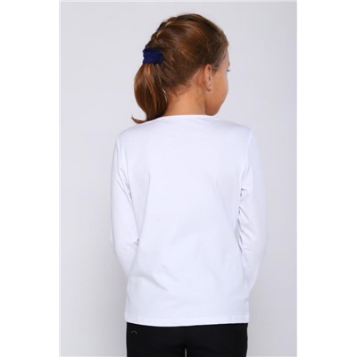 Джемпер Олеся длинный рукав детский (Белый)