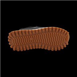 Кроссовки из натуральной кожи DN48 черные