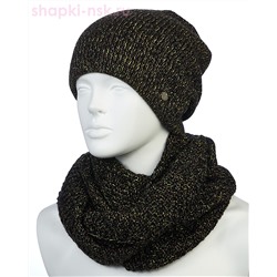 55400-1 Комплект женский (колпак+снуд) (56-58)