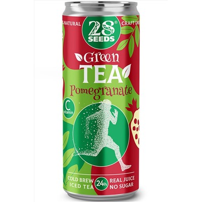 Чай Зелёный "Гранат" Cold Brew ж/б 330мл ЭКОПРОДУКТЫ, 1136982