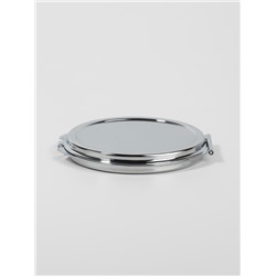 Зеркало складное, d=6 см, серебристое МИКС