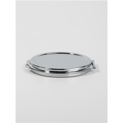 Зеркало складное, d=6 см, серебристое МИКС