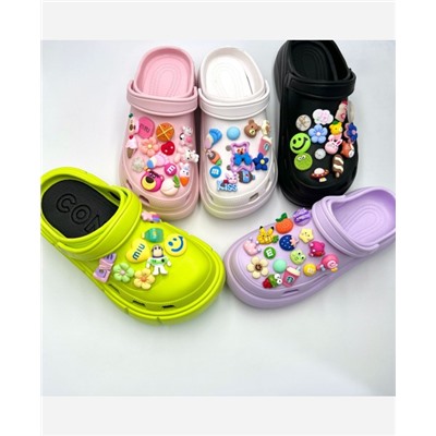 Джибитсы, украшение для сабо/crocs. 15 шт ассорти 9046490