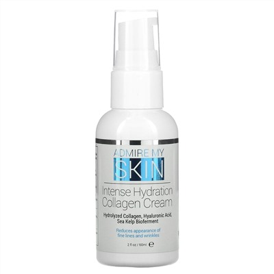 Admire My Skin, Intense Hydration Collagen Cream, 2 fl oz (60 ml)