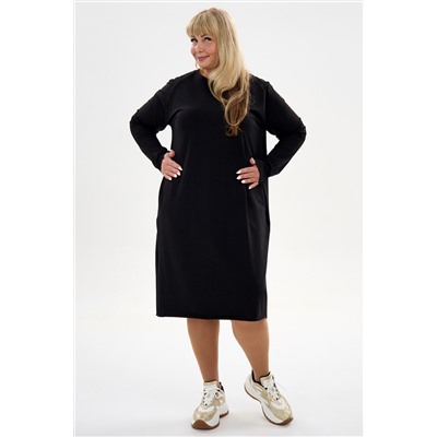 Платье футер-реглан