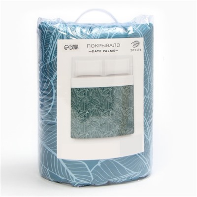Покрывало «Этель» 1.5 сп Date palme, 145×210±5 см, микрофибра