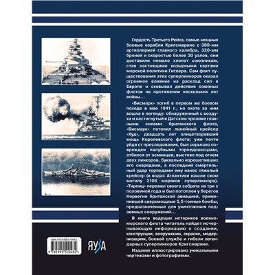 Эксмо Сергей Патянин, Арсений Малов "Бисмарк» «Тирпиц». Все о суперлинкорах Третьего Рейха"