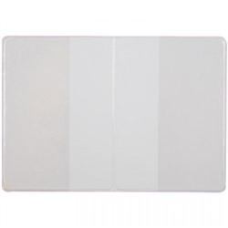 Обложка для пенсионного удостоверения ПВХ, тиснение золотом, ассорти 255450