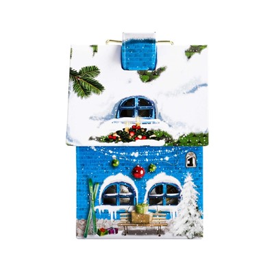 Чай чёрный новогодний HYTON «Чайный домик-подсвечник», 70 г