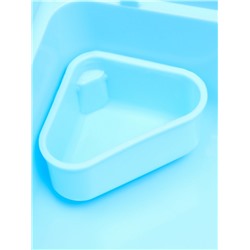 Клетка для грызунов «Пижон», укомплектованная, 27×21×26 см, голубая