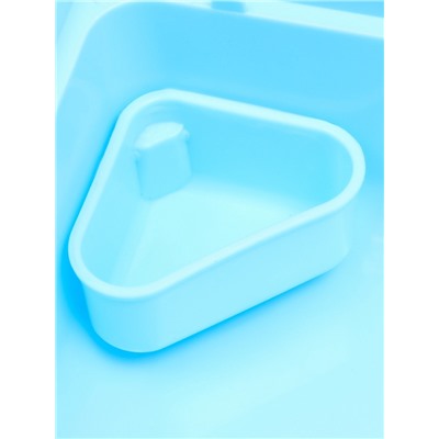 Клетка для грызунов «Пижон», укомплектованная, 27×21×26 см, голубая