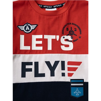 Фуфайка трикотажная для мальчиков (футболка)