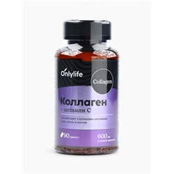 Коллаген, витамин С, для роста волос и ногтей, 90 капсул