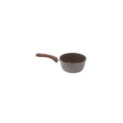 Ковш 1л, диам 16см, индукция, а/п коричневый гранит, ручка Soft Touch
