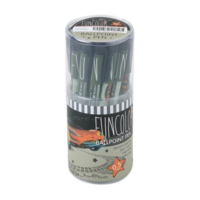 Ручка шариковая 0.5 мм "HappyWrite. FunColor.Машина" синяя 20-0215/69 Bruno Visconti